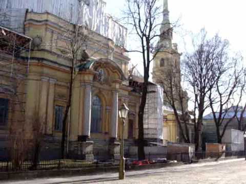 Кадры снятые в Петропавловской крепости.