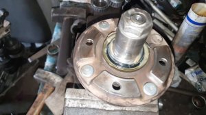 Замена переднего ступичного Матиз