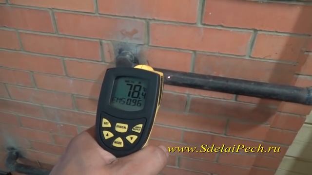 Испытание котла. Теплообменник закрыт шамотом смотреть онлайн