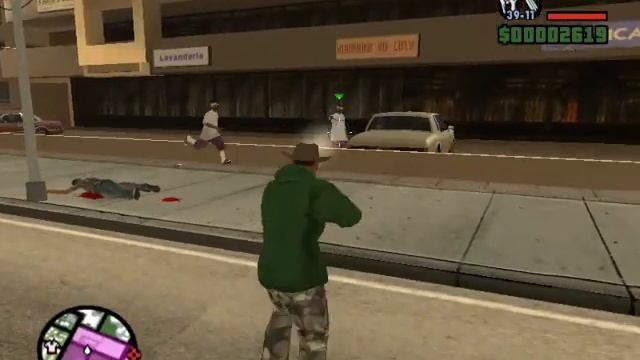 GTA San Andreas Миссия 25 Доберман.avi смотреть онлайн
