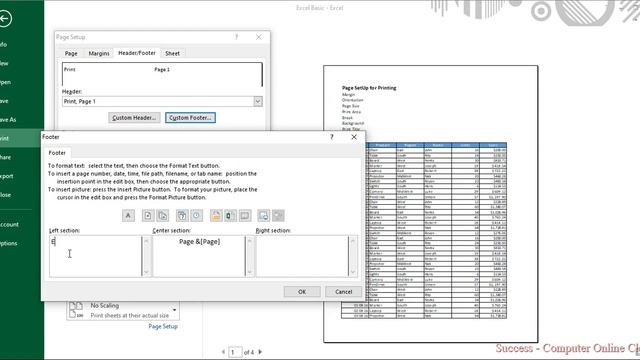 MS Excel: Print / How to print in excel смотреть онлайн