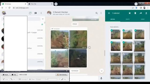 how to download multiple images from whatsapp II whatsapp web 2022 II whatsapp document смотреть онлайн