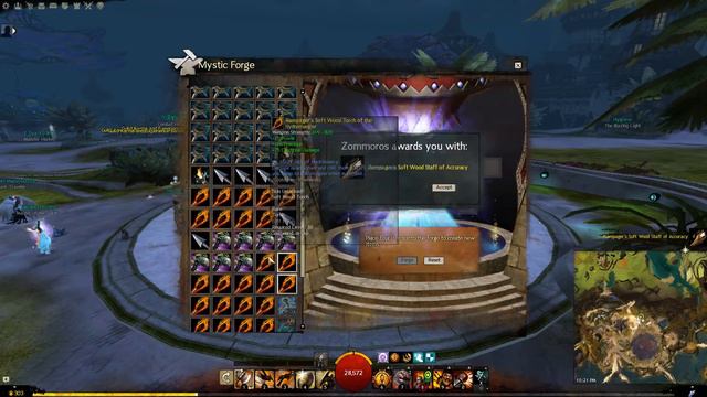 Guild Wars 2 - Mystic Forge Gambling with Precursor Drop смотреть онлайн