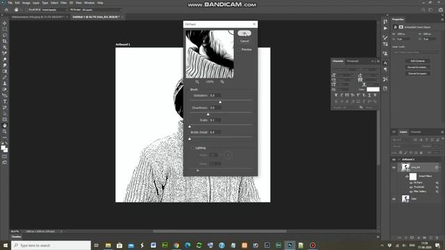 How to change your photo into Cartoon/Vector using Photoshop? смотреть онлайн