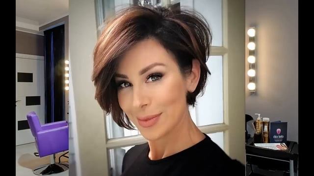 СТРИЖКИ ДЛЯ ЖЕНЩИН 40+. ФОТО 2020. смотреть онлайн