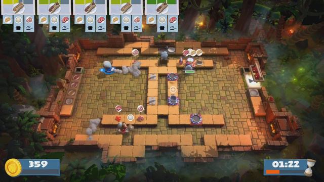 OverCooked All You Can Eat 4 Player Chaos Part 32 смотреть онлайн