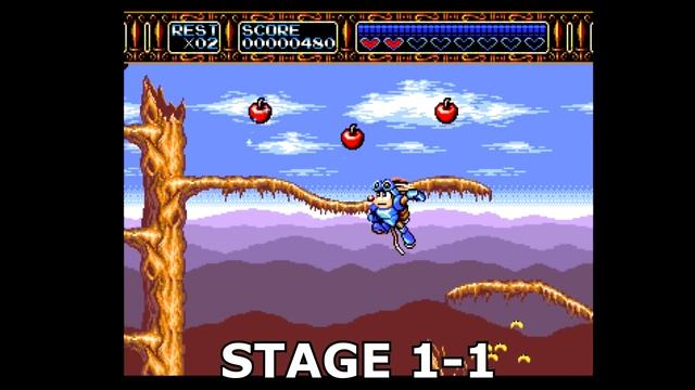 Rocket Knight Adventures - Sega Genesis Review смотреть онлайн