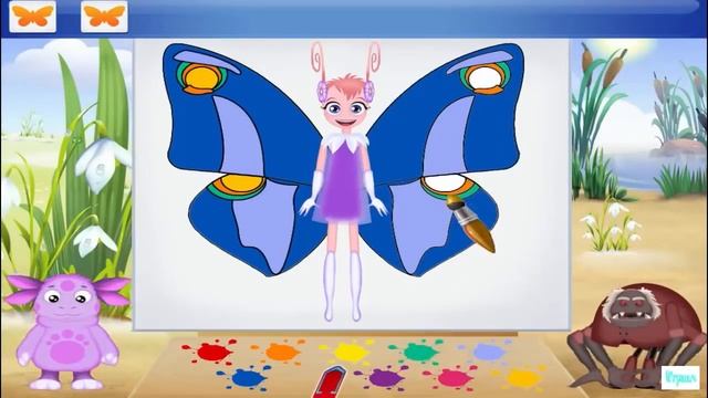 Лунтик ИГРА ПОЛНАЯ ВЕСИЯ видео развивающие для детей. Мультик в игре.