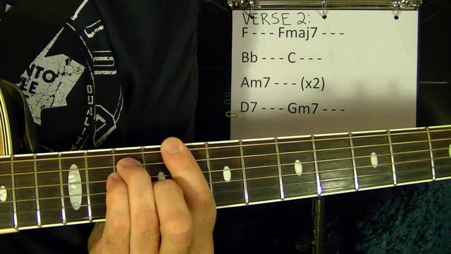 Raindrops Keep Falling On My Head by B.J. Thomas - Guitar Lesson смотреть онлайн