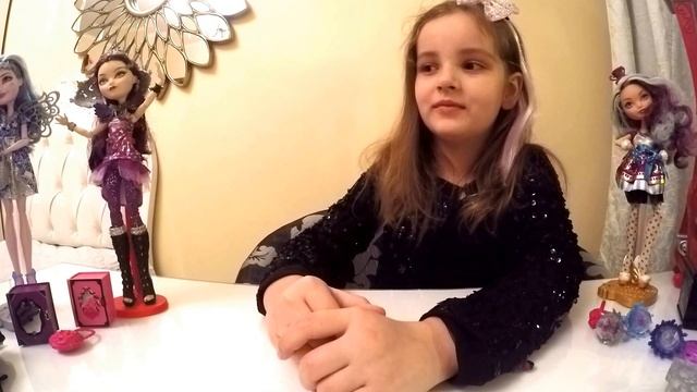 Ever after high куклы Зимняя коллекция.ПЕРЕБОРЩИЛИ С БЛЕСКОМ. смотреть онлайн
