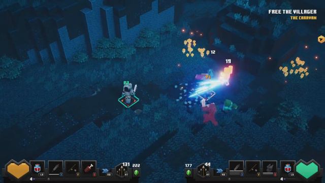 Minecraft Dungeons Full Game Walkthrough | 1 | Creeper Woods смотреть онлайн