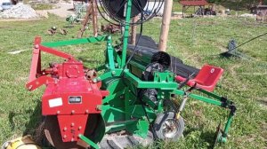 Фреза-грядодел-пленкоукладчик для земляники