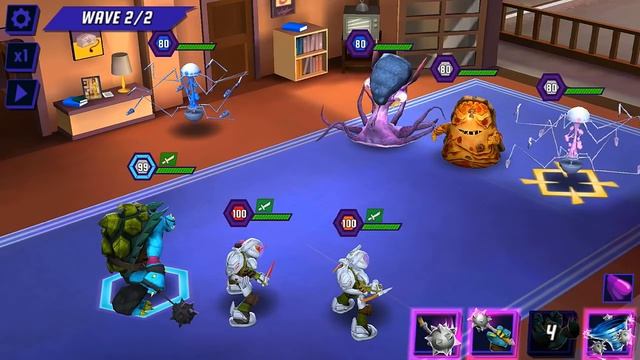 Hard Battle - Teenage Mutant Ninja Turtles Legends смотреть онлайн