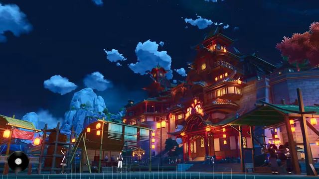 Liyue OST Moon in One's Cup - Background Music Genshin Impact 1 Hour Channel смотреть онлайн