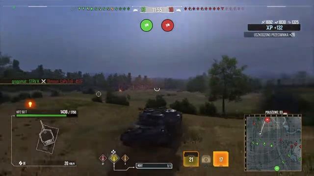 WOT PS4 Kpz 50 T Ace Mastery 6,4 combined смотреть онлайн