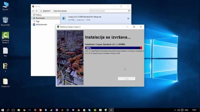 Corpus 3.2 PRO Instalacija + Licenciranje смотреть онлайн