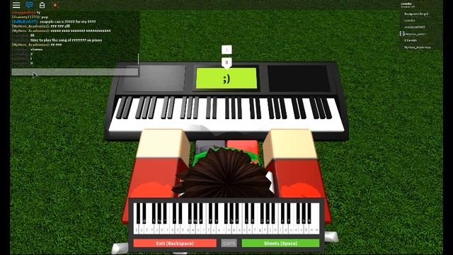 Song of storms on roblox piano (SHEETS) смотреть онлайн