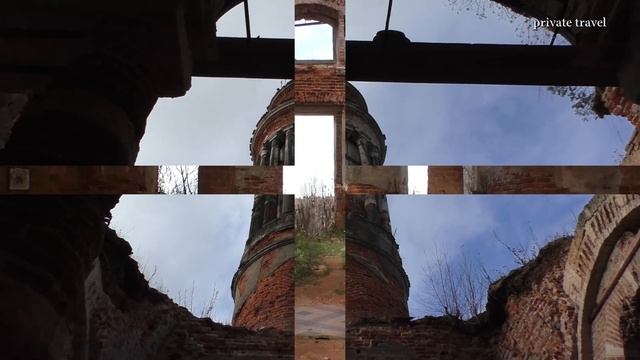 Заброшенная Знаменская церковь (1797), урочище Тёплое #1 смотреть онлайн