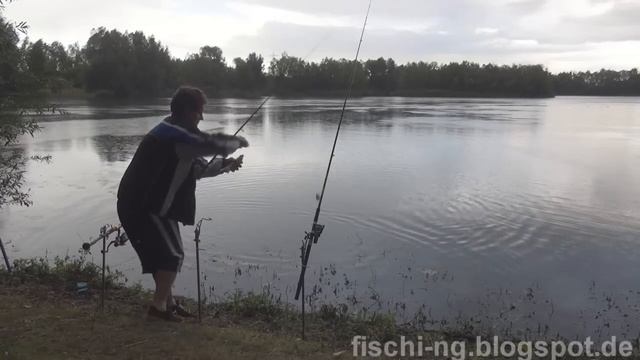 Рыбалка в Германии 25 Бешенный клев плотвы на фидер - Поймал отпусти смотреть онлайн