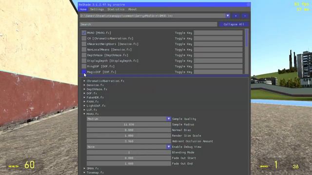 Garry's Mod - Reshade Depth Buffer Tests смотреть онлайн