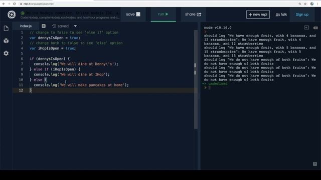 Module 0 - Conditionals - If/Else/IF Statement - Part 1 смотреть онлайн