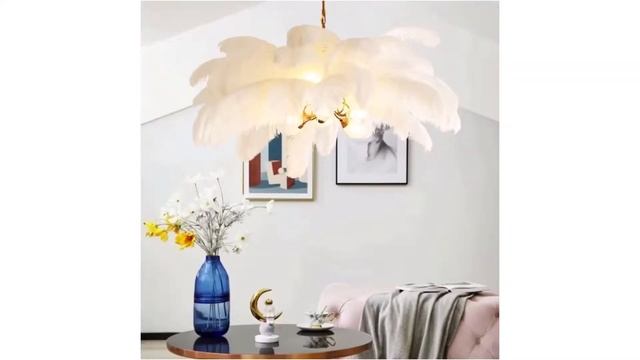 Люстры из перьев страуса смотреть онлайн