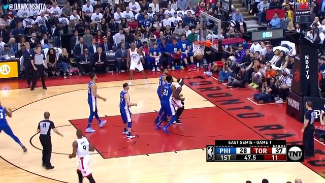 Pascal Siakam Full Highlights in 2019 ECSF Game 1 Raptors vs 76ers 29 Pts 12 15 FGM! смотреть онлайн