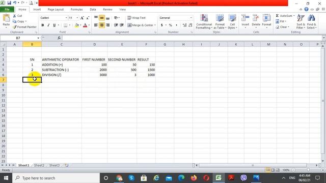 Ms Excel Addition, Subtraction, Multiplication, Division in Nepali смотреть онлайн