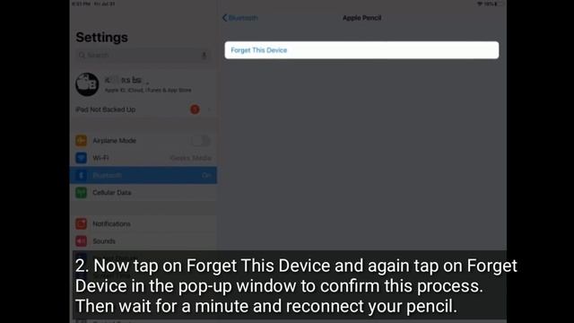 Apple Pencil won't Pair or keeps Connecting and Disconnecting from iPad in iPadOS 14.4 смотреть онлайн