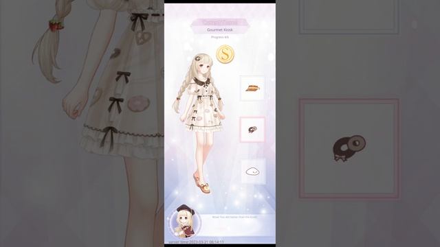 Gourmet Kiosk. Collection of Time. Love Nikki event. S-rank 6-step dress-up. Suit Melody of Dream смотреть онлайн
