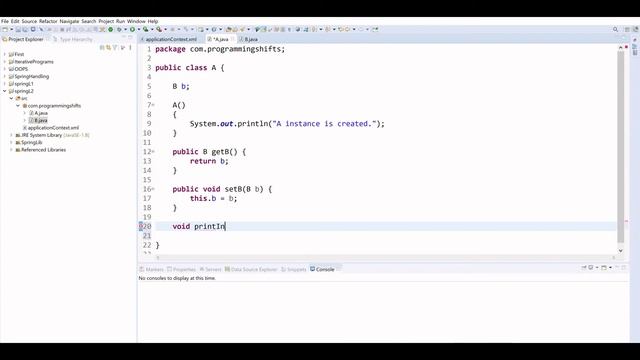Autowiring in Spring-ByName Example with Coding in eclipse смотреть онлайн