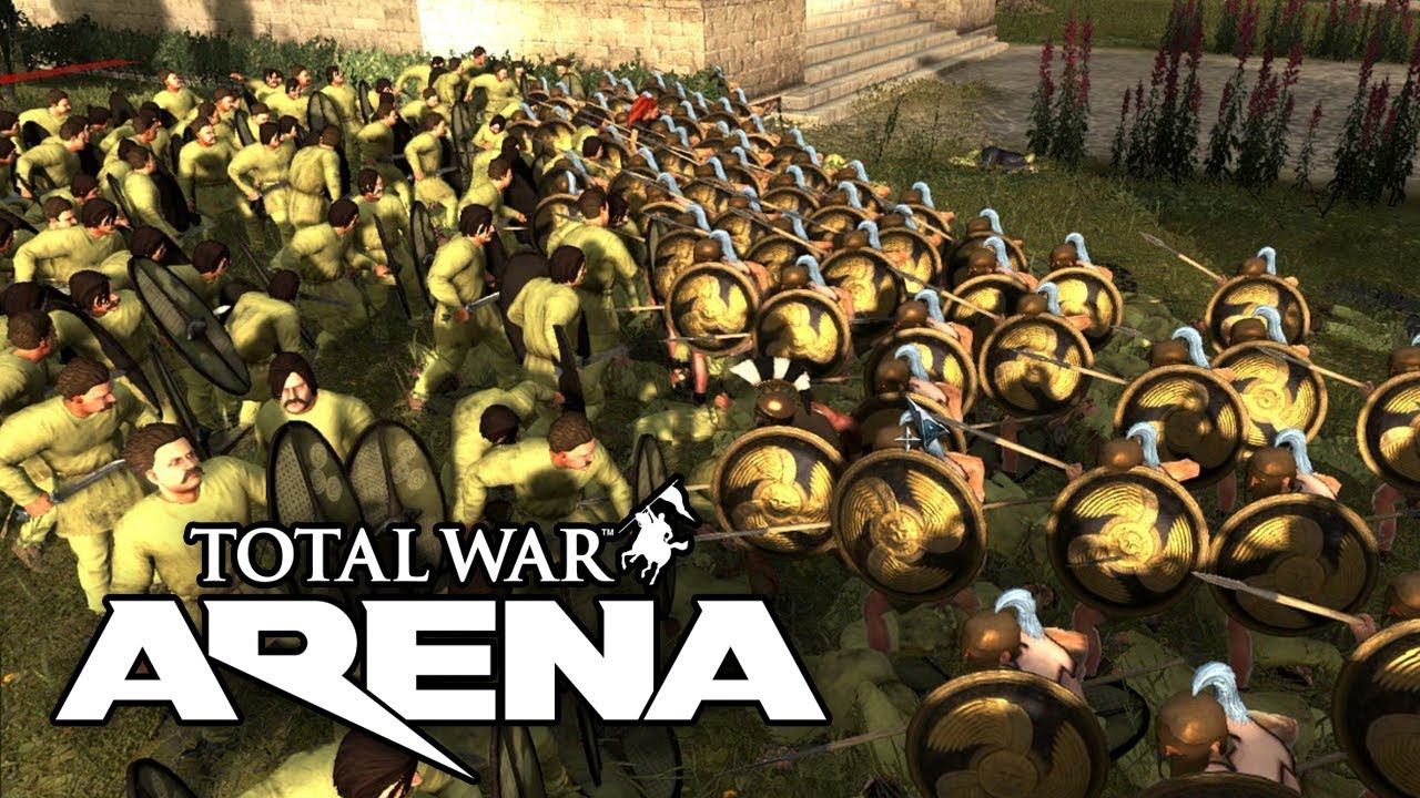 TOTAL WAR: ARENA ⚡ Гоплиты Греции и Царь Леонид смотреть онлайн