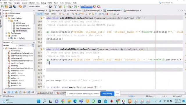 Delete Data From Database - Java Netbeans смотреть онлайн