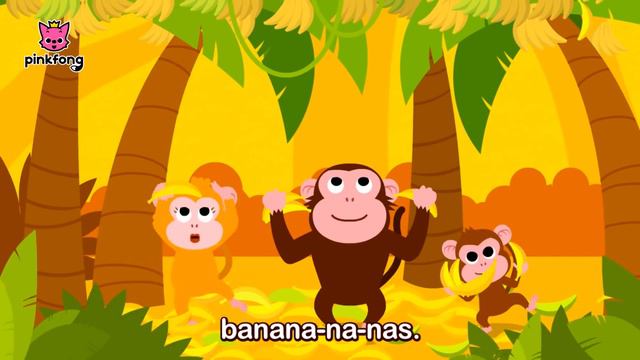 Mono Banana | Bebé Mono | Animales | Pinkfong Canciones Infantiles смотреть онлайн