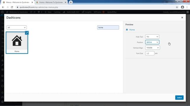 How to add menu icon in wordpress смотреть онлайн