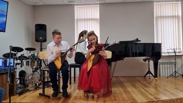 Инструментальный дуэт - Куциков Никита и Лотанова София смотреть онлайн