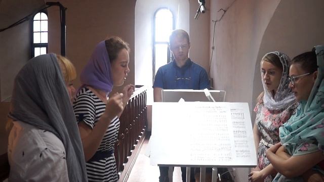 Фрагменты Божественной литургии в праздник Животворящего Креста Господня, 14 августа 2018г смотреть онлайн