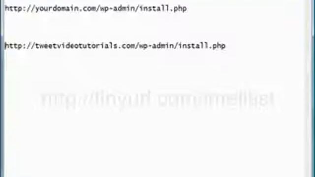 WordPress Manual Install смотреть онлайн
