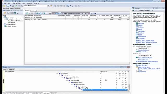 Fixing Memory Leaks With AQtime Pro смотреть онлайн