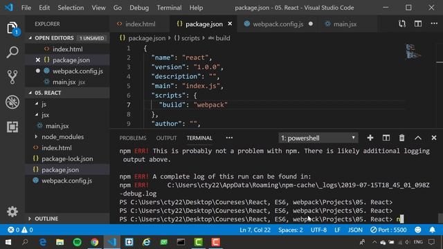 [React JS][ES6][前端教學] React基礎#02. 編譯JSX與加入Chrome Extension debug смотреть онлайн