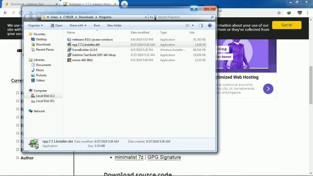 How to download notepad++/install in java Official java tutorial hindi смотреть онлайн