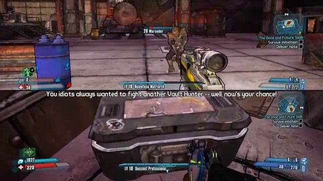 Borderlands 2 - Xbox 360 coop смотреть онлайн