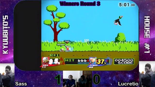 KH#1 Sass (Sheik) Vs Lucretio (ROB/Olimar) WR3 смотреть онлайн