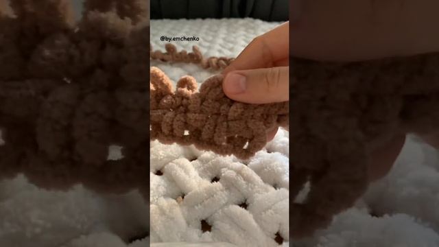 Ализе Пуффи Файн вяжем узор Жемчужный / Alize Puffy Fine