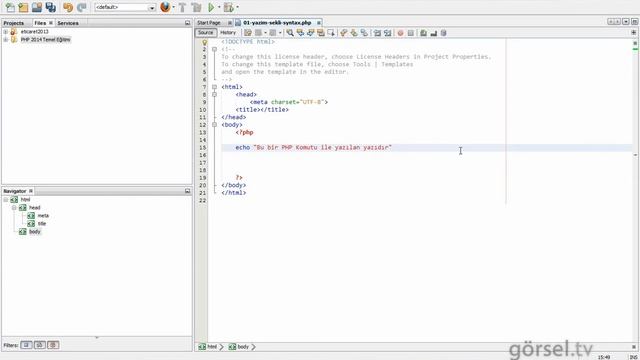 PHP EgitimSeti 03 Yazım Şekli Syntax смотреть онлайн