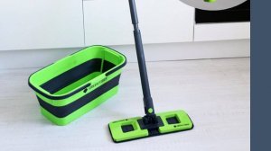 Швабра с отжимом Green Fiber TWIST как правильно использовать_