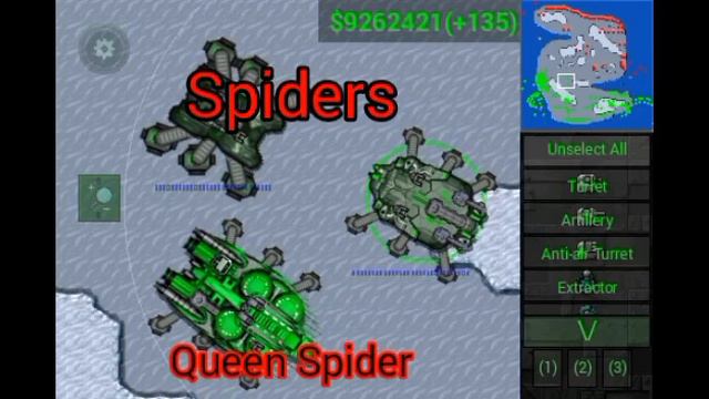 Rusted Warfare | All Units Mods Fight Analyzing