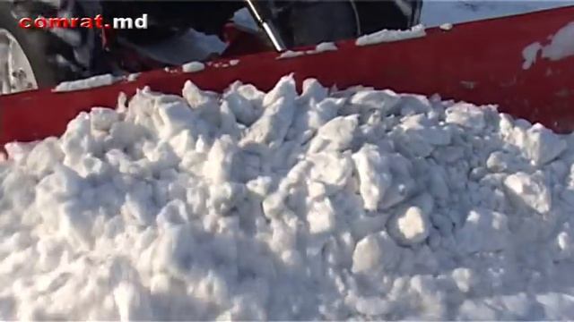 Примэрия Комрата продолжает работы по расчистке дорог от снега смотреть онлайн