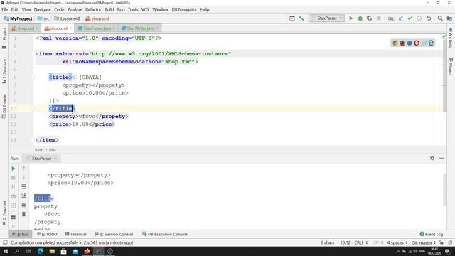 Java - урок 48.5 (StAX parser/reader (writer) XML) смотреть онлайн