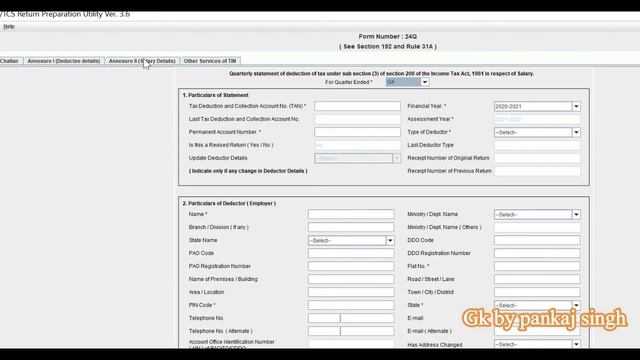 24Q (TDS quarterly return) FVU & RPU Software कौनसे पोर्टल से डाउनलोड करें व मास्टर फॉर्म कैसे भरे? смотреть онлайн